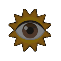 Mr Sun Error Sticker