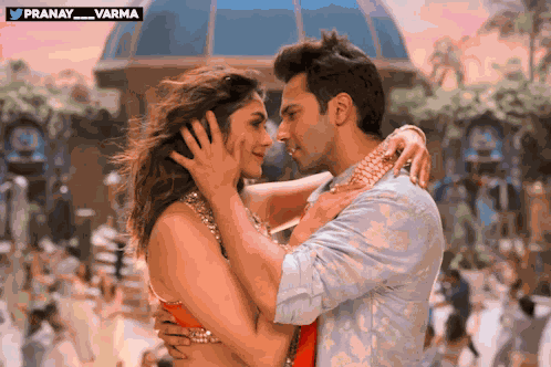 Mrunal Thakur Varun Dhawan GIF