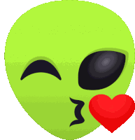 Muah Alien Sticker