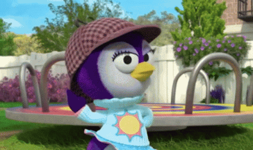 Muppet Babies Summer Penguin GIF