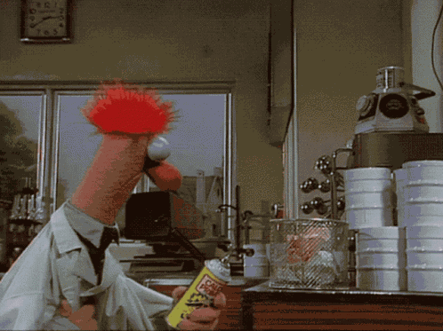 Muppet Show Bunsen Honeydew GIF