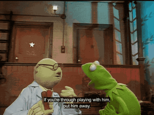 Muppet Show Kermit GIF