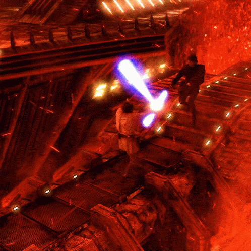Mustafar Anakin GIF