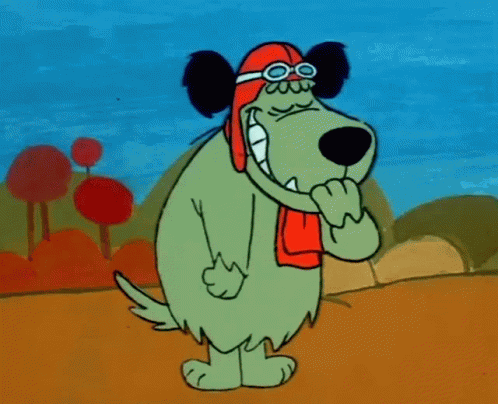 Muttley Dastardly And Muttley In Their Flying Machines GIF