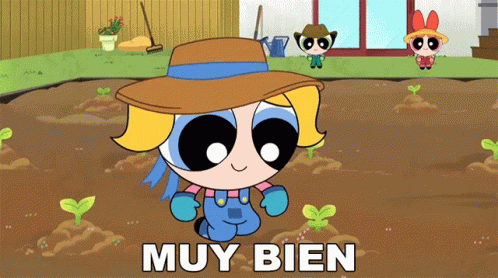 Muy Bien Burbuja GIF