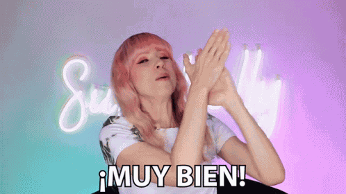 Muy Bien Superholly GIF