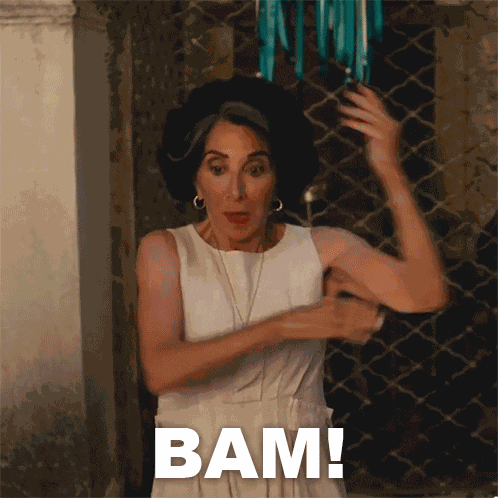 My Big Fat Greek Wedding Bam GIF