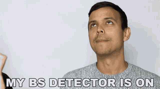 My Bs Detector Is On Mitchell Moffit GIF