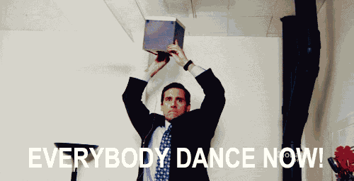 My Friday Attitude. No Work. Just Dance. GIF