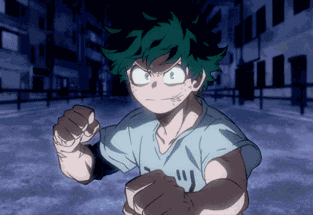 My Hero Academia Deku GIF
