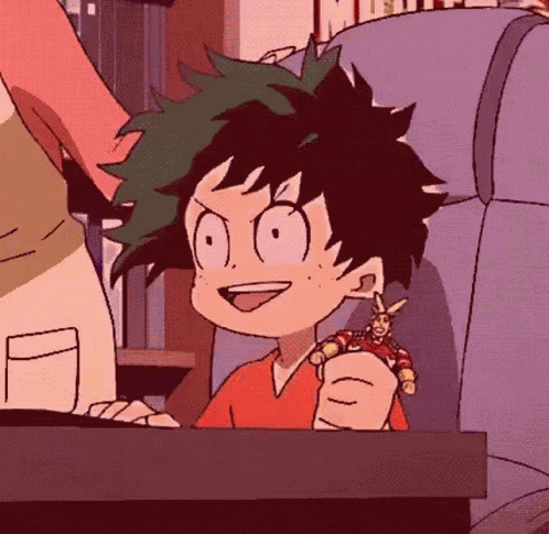 My Hero Academia Deku GIF