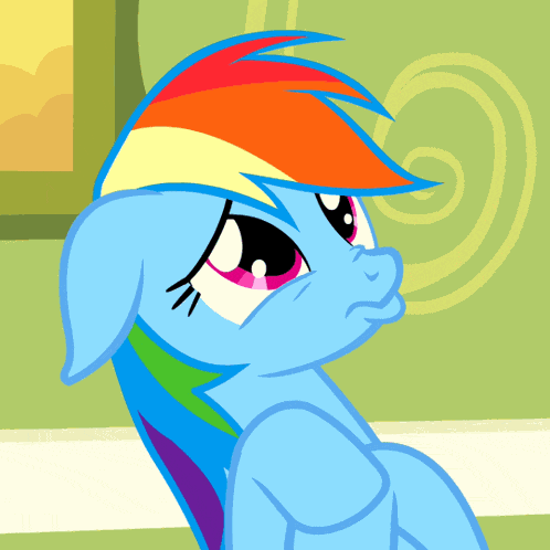 My Little Pony Friendship Is Magic Rainbow Dash GIF
