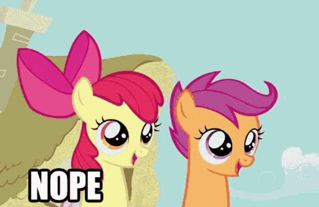 My Little Pony Nope GIF