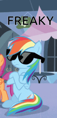 My Little Pony Rainbow Dash GIF