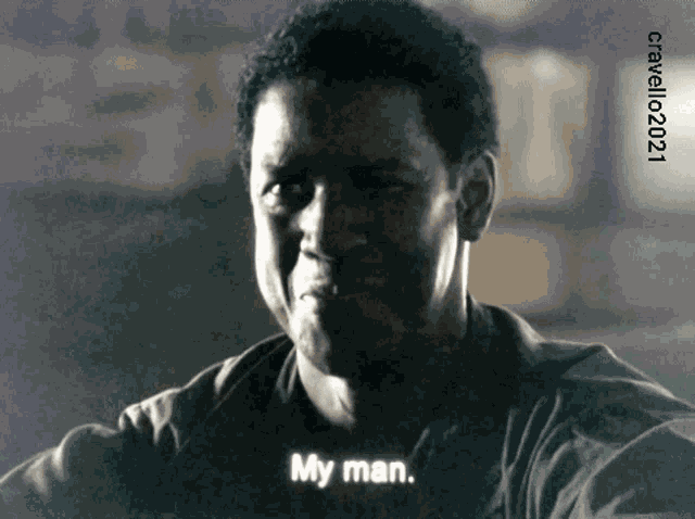 My Man Denzel GIF