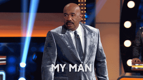 My Man My Man Steve Harvey GIF