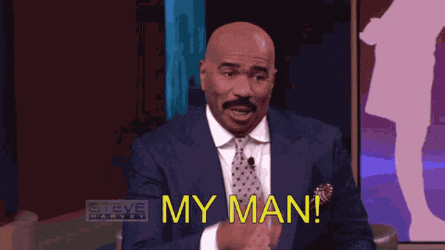 My Man Steve Harvey GIF