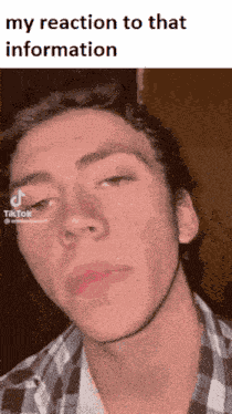 My Reaction To That Information Rizz GIF