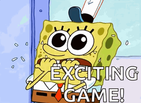 Nail Biting Spongebob GIF