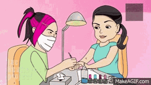 Nails Long Nails GIF