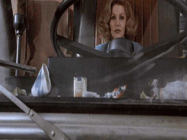 Naked Gun Truck Driver GIF