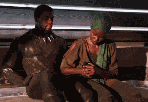 Nakia Chadwick Boseman GIF