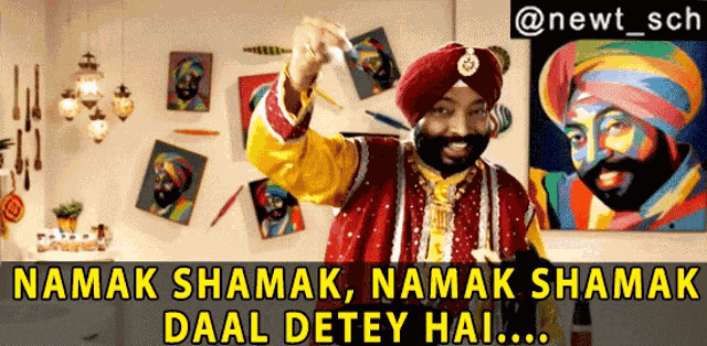 Namak Shamak Daal Dete Hai Chef Harpal Singh Sokhi GIF