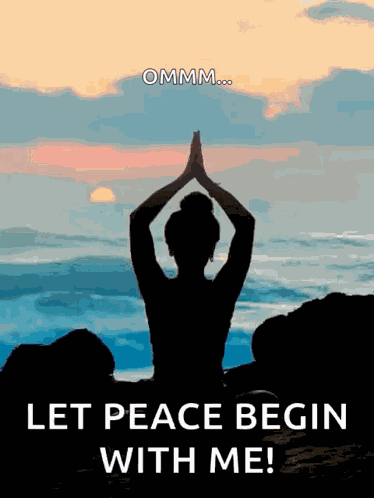 Namaste Meditation GIF