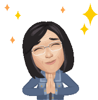 Namaste Merci Sticker
