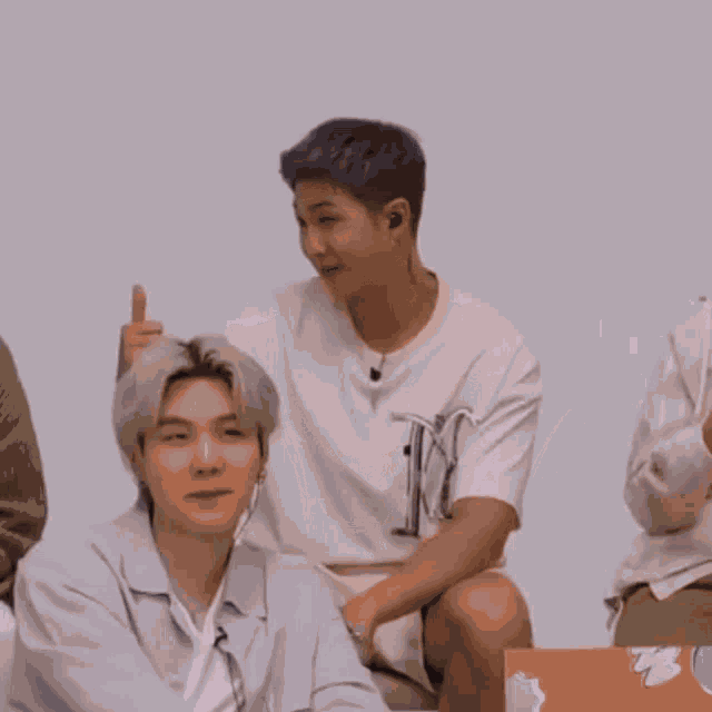Namjoon Tons Of Thumbs Up Kooksjcu GIF