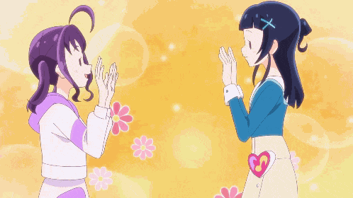 Nana Aokaze Kokoro Shigure GIF