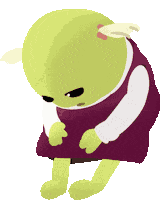 Nanalan Smirk Sticker