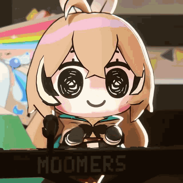 Nanashi Mumei Bongo GIF