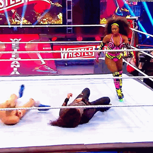 Naomi Split Legged Moonsault GIF
