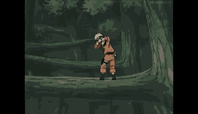 Naruto Hopping GIF