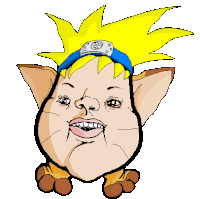 Naruto Potatoe Sticker