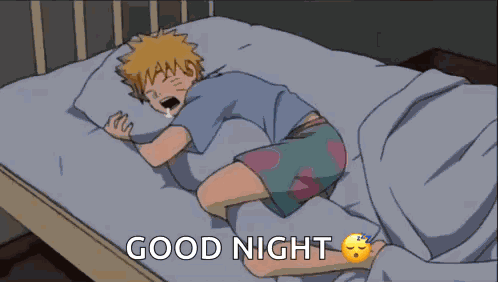 Naruto Sleep Sleep Bye Gif GIF