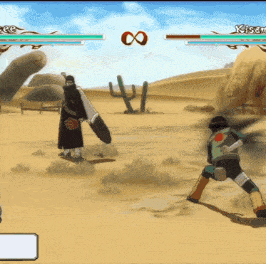 Naruto Ultimate Ninja Storm Rock Lee GIF