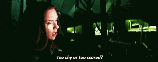 Natasha Romanoff Scarlett Johanson GIF