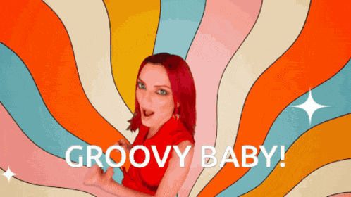 Nathalie Miranda Groovy GIF