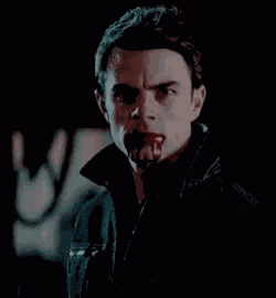 Nathaniel Buzolic Bloody GIF