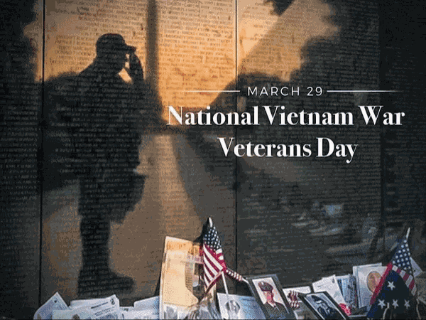 National Veterans Day March29 GIF