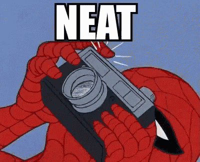 Neat Spiderman GIF