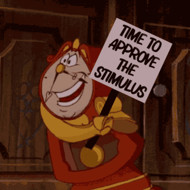 Need Stimulus Approve The Stimulus GIF