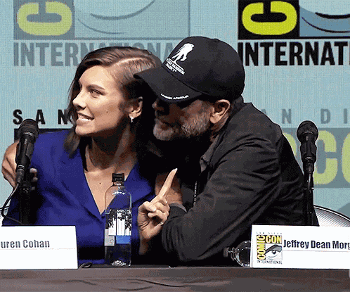 Neggie Lauren Cohan GIF