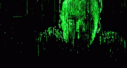 Neo Re-materializing - The Matrix Reloaded GIF