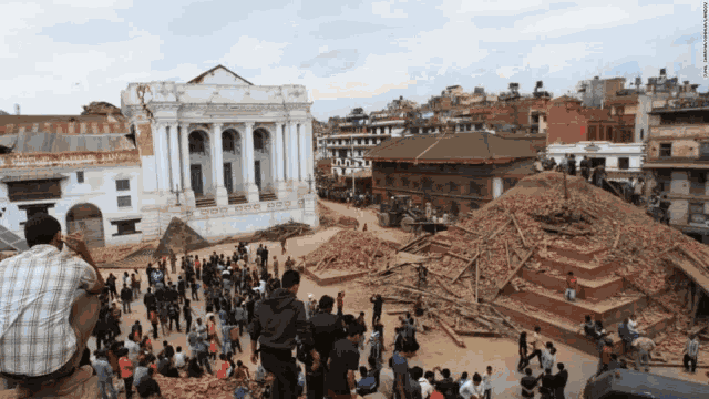 Nepal Earthquake GIF