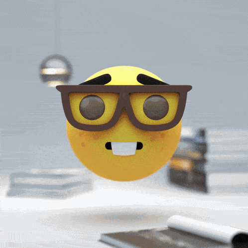 Nerd Nerd Emoji GIF GIF