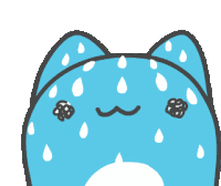 Nervous Bug Cat Sticker