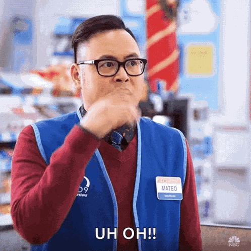 Nervous Sign Of The Cross GIF